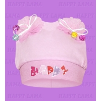 "Happy Lama" головной убор для девочки "Happy" "Happy Lama" головной убор для девочки "Happy"